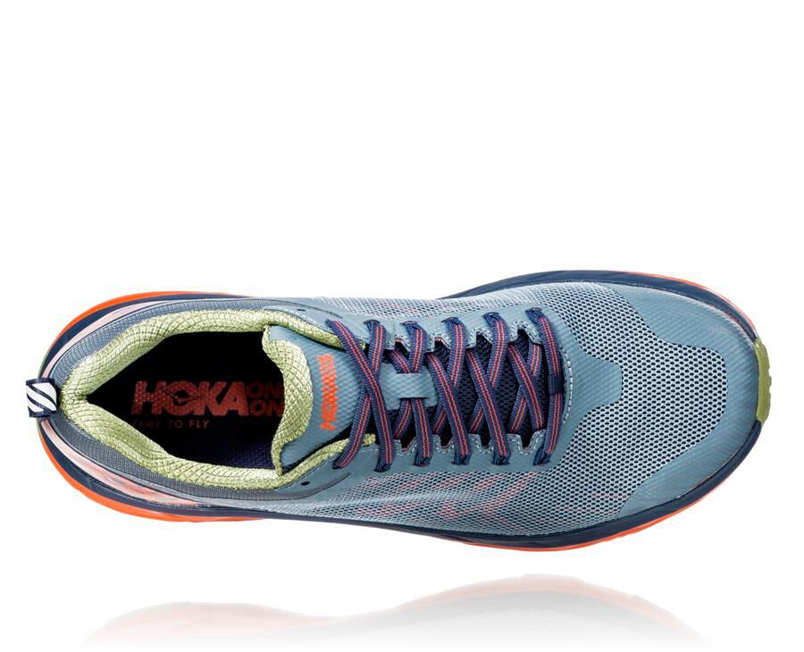 Hoka One One Mens Trail Shoes - Challenger ATR 5 - Navy - RFDB72641
